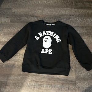 Kids bape sweatshirt